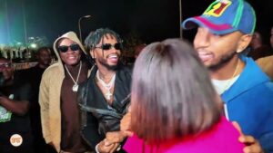 Diamond Platnumz Receives Trey Songz at JN International Airport Ahead of Much-Anticipated Imbeju Festival