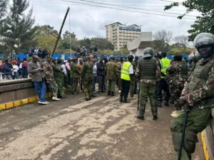 Security deployed in Nairobi CBD ahead of Linda Mwananchi rally