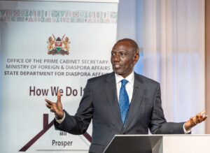 Ruto meets Kenyans living in New York, witnesses signing of Equity Group Holdings deal
