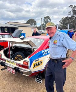 Lofty Drews reunites with iconic Datsun 50 years after 1973 Safari triumph