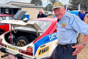 Lofty Drews reunites with iconic Datsun 50 years after 1973 Safari triumph