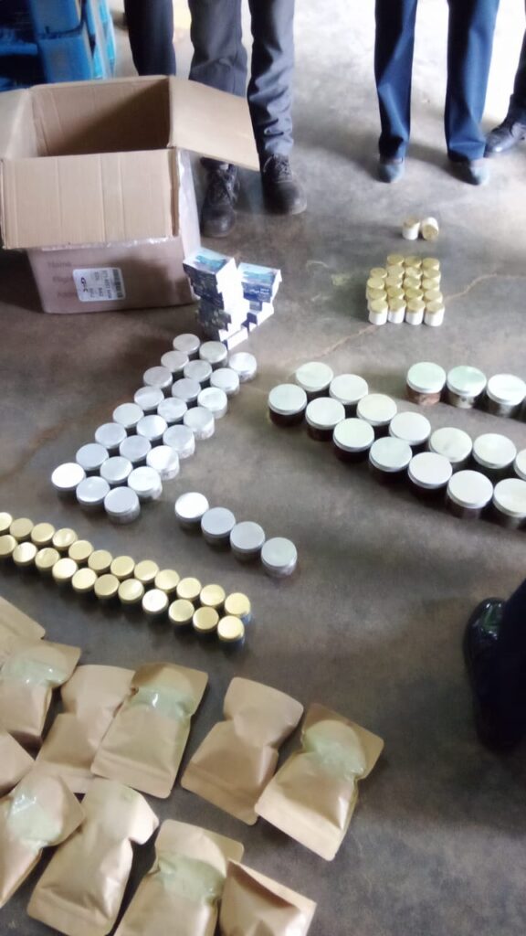 KRA seize drug consignment valued at Sh25.45 million at Eldoret Airport
