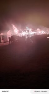 Drama as police post is burnt down as 300 youths protest power blackouts in Meru