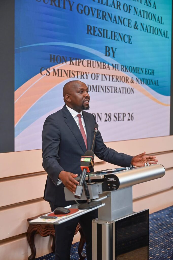 Murkomen calls for greater public participation in national security
