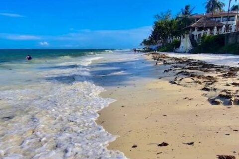 Body of unidentified man found floating at Nyali Beach
