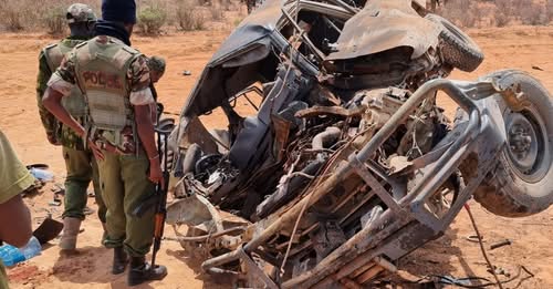 Two cops killed in al-Shabaab IED attack on Saretho–Dadaab Road, Garissa County