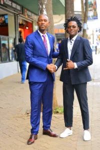 “Bahati Bila D”: Mosiria Sparks Hilarious DNA Debate After Meeting Bahati Look-Alike in Nairobi CBD