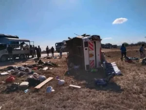 22 dead in head-on collision on Nairobi-Mombasa highway