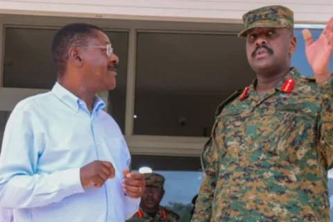 Muhoozi endorses Ruto’s 2027 re-election bid, appoints Wetang’ula his ‘Mutume’ in Kenya