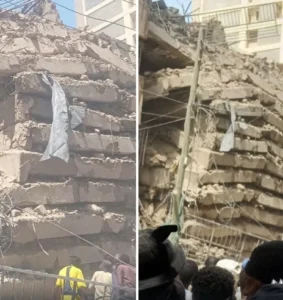 Several feared trapped as 18-storey building collapses in Eastleigh