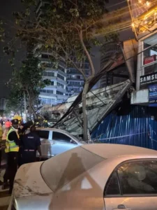 4 people Injured as former Club Avenida Building collapses during night demolition in Nairobi CBD