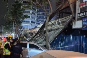 4 people Injured as former Club Avenida Building collapses during night demolition in Nairobi CBD