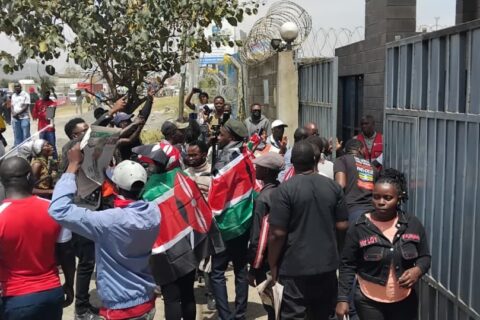 Standard Group condemns protest at Mombasa Road offices